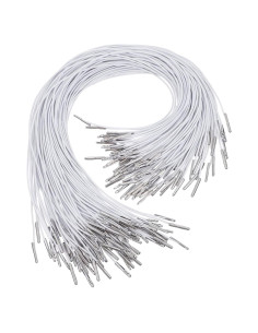 Cuerdas Elásticas Bungee 100pcs STOBOK con Barbas Metálicas