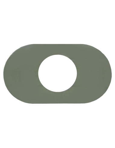 Placa Cubierta de 1 Mango Jones Stephens CU-100 Espejo 35.56x20.32 cm