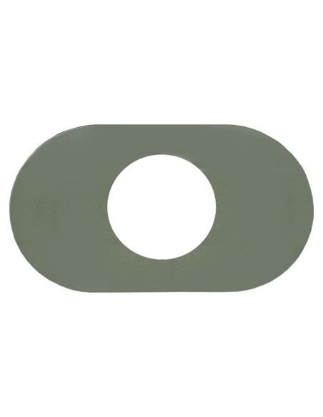 Placa Cubierta de 1 Mango Jones Stephens CU-100 Espejo 35.56x20.32 cm