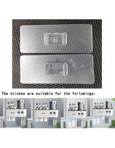 Soporte para Cepillos de Dientes BHeadCat con 2 Dispensadores Automáticos 2