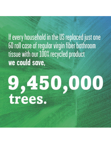 Papel Higiénico 2 Capas Seventh Generation 100% Reciclado 500 Hojas