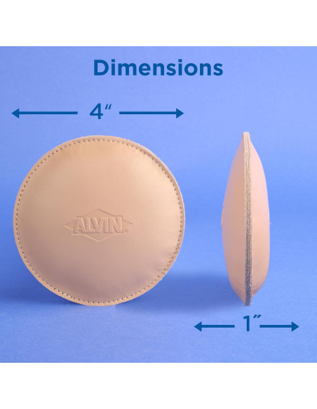 Bolsa de Peso de Papel ALVIN 567g Cuero Sintético para Planos