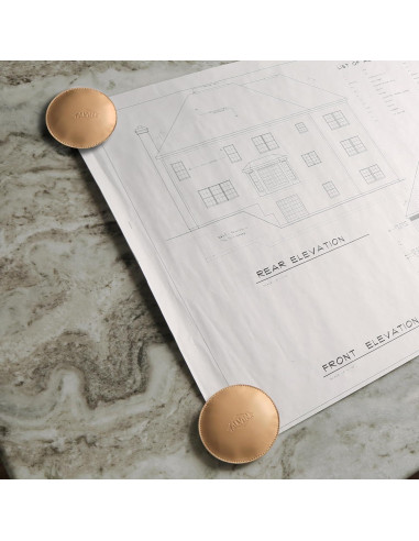 Bolsa de Peso de Papel ALVIN 567g Cuero Sintético para Planos