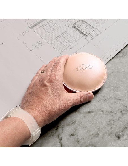 Bolsa de Peso de Papel ALVIN 567g Cuero Sintético para Planos