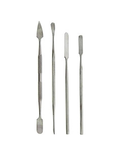 Juego de Espátulas de Acero Inoxidable SE - 4 Piezas