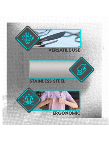 Juego de Espátulas de Acero Inoxidable SE - 4 Piezas