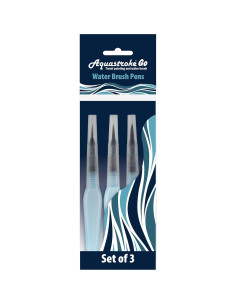 Conjunto de 3 Pinceles de Agua Creative Mark para Acuarela 2
