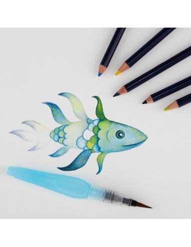 Conjunto de 3 Pinceles de Agua Creative Mark para Acuarela