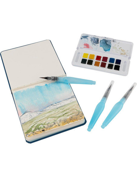 Conjunto de 3 Pinceles de Agua Creative Mark para Acuarela