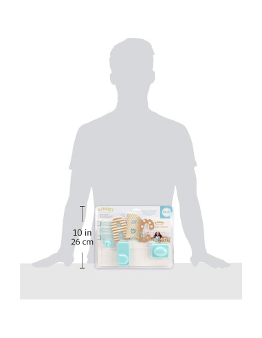 Tablero de Troquelado de Letras We R Memory Keepers 31.2x26 cm