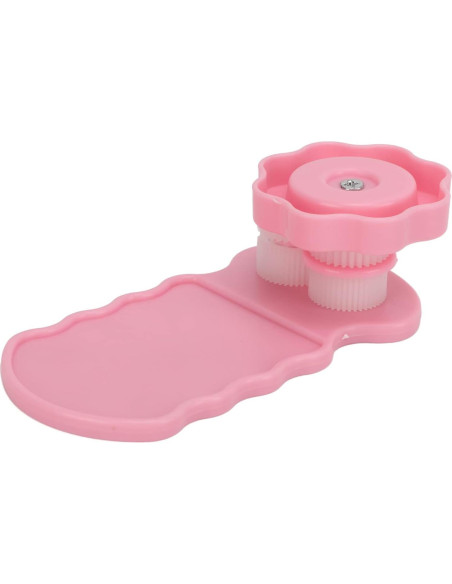 Herramienta de Fruncir Papel GLOGLOW Rosa 1Pcs para Quilling