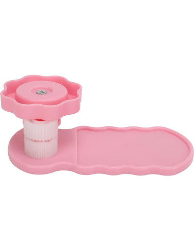 Herramienta de Fruncir Papel GLOGLOW Rosa 1Pcs para Quilling