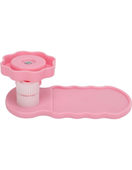 Herramienta de Fruncir Papel GLOGLOW Rosa 1Pcs para Quilling