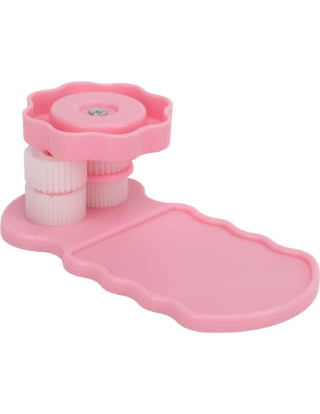 Herramienta de Fruncir Papel GLOGLOW Rosa 1Pcs para Quilling