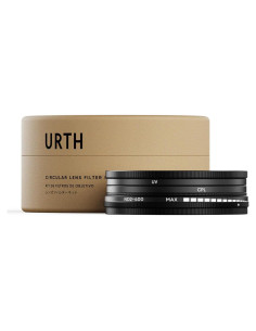 Kit de Filtros de Lente 37mm Urth - UV, CPL, ND Variable ND2-400