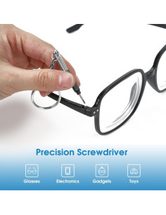 Kit de Destornilladores UNEAK para Gafas 4 en 1 Multiusos 2