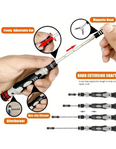 Juego de Destornilladores de Precisión ZYEUNAGNB 115-en-1 2