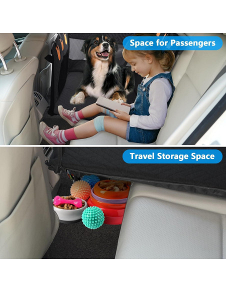 Asiento de Coche para Perros XUYEDOGLSH GZD2-BK Negro