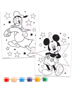 Conjunto de Pósters para Pintar Mickey Mouse Disney - Kit de Actividades 2
