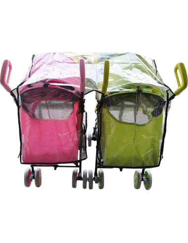 Capa de Lluvia Universal Aligle para Cochecito Doble 78.74x40.64cm