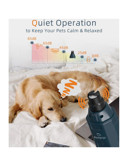 Muela de Uñas para Perros Pedgogo 6 Velocidades 12000RPM