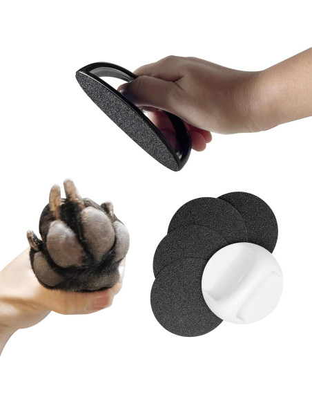 Lima de Uñas para Perros y Gatos XASTBW - 2 Unidades con 4 Papeles Reemplazables