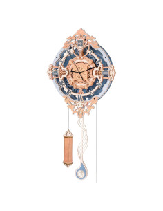 Reloj de Pared Mecánico ROKR 3D Vintage 30.48 cm