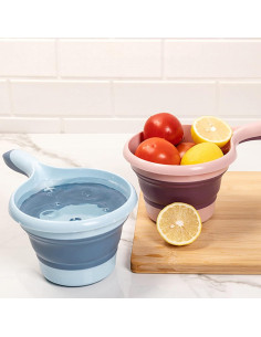 Cucharón de Agua Plegable Walbest 27cm Silicona y Plástico 2