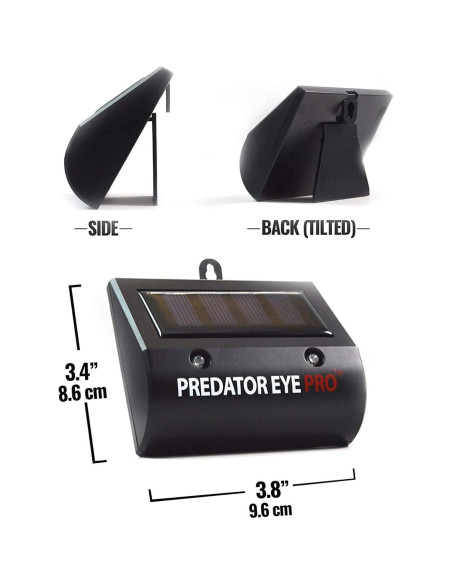 Luz Repelente Solar ASPECTEK Predator Eye PRO - 2 Unidades