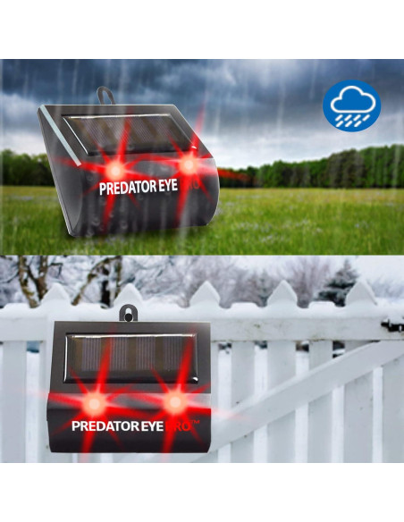 Luz Repelente Solar ASPECTEK Predator Eye PRO - 2 Unidades