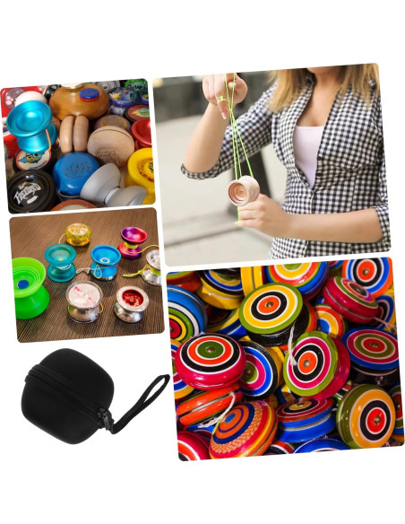 Bolsa de Almacenamiento de Yoyo TOYANDONA 2 Pcs EVA 8cm