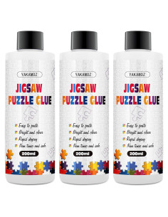 Pegamento para Rompecabezas YAKAMOZ 600ML Secado Rápido