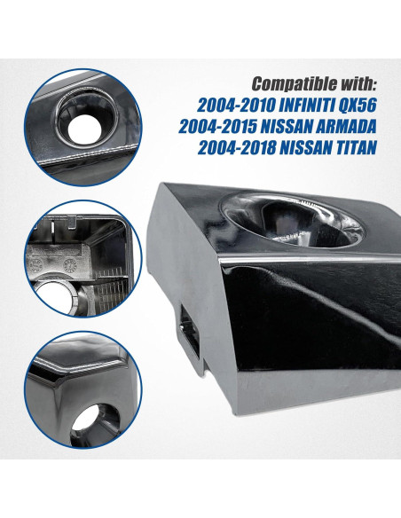 Cubierta Bezel Manija Puerta Izquierda Nissan Titan DJF 80647-ZC00A