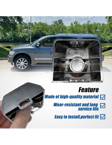 Cubierta Bezel Manija Puerta Izquierda Nissan Titan DJF 80647-ZC00A