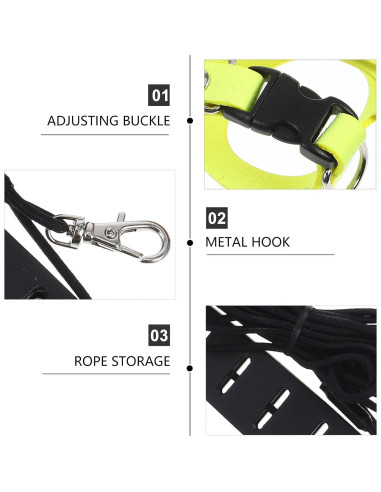 Conjunto Arnés y Correa Ajustable POPETPOP para Conejo y Ardilla