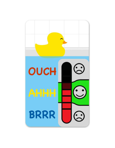 Termómetro de Agua para Bebés TIP Temperatura 8.57 cm - Paquete de 3