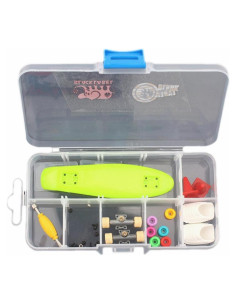 Caja de Almacenamiento RemeeHi para Patineta de Dedo Verde