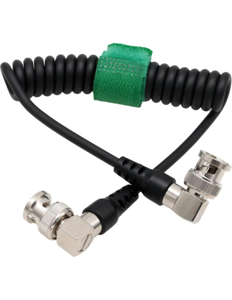 Cable BNC 3G HD SDI Enrollado 30cm a 60cm HangTon