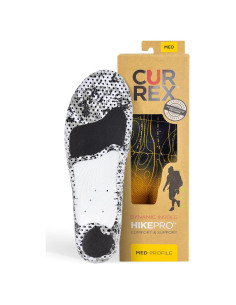 CURREX HikePro Plantillas Senderismo Arco Medio Amarillo