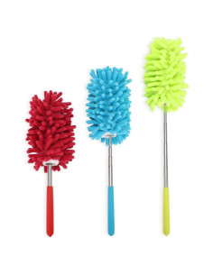 Plumeros de Mano Microfibra Telescópicos KissDate - Paquete de 3