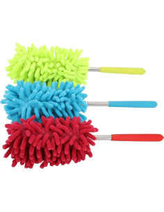 Plumeros de Mano Microfibra Telescópicos KissDate - Paquete de 3 2