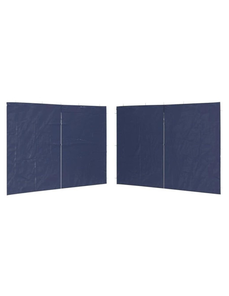 Carpa de Fiesta Lateral vidaXL - Juego de 2 Paneles PE Azul