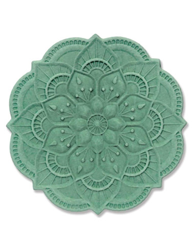 Carpeta Impresslits 3D Sizzix Adorno Gris 6.35x6.35cm