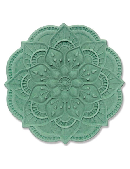 Carpeta Impresslits 3D Sizzix Adorno Gris 6.35x6.35cm