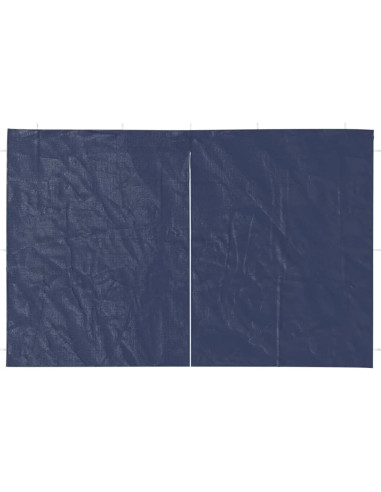 Carpa de Fiesta Lateral vidaXL - Juego de 2 Paneles PE Azul