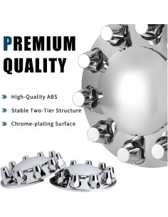 Cubiertas de Rueda de Eje Wehymne para Camión Semi - 2 Frontales y 4 Traseras 2