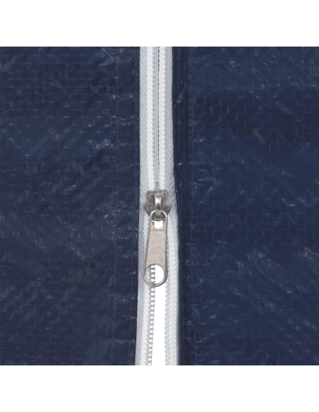 Carpa de Fiesta Lateral vidaXL - Juego de 2 Paneles PE Azul