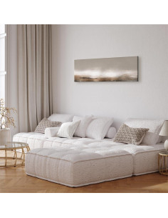 Lienzo Decorativo Artgeist 90x30 cm Abstracto Beige Marrón 2