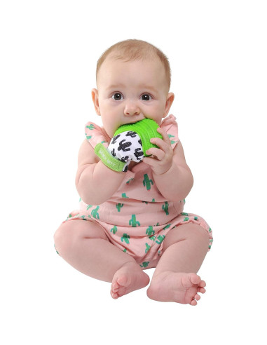 Mitón de Dentición Munch Mitt Malarkey Kids Cactus Verde