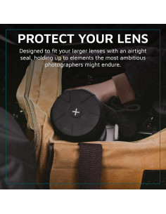 KUVRD Tapa de Lente Universal 2.0 - Paquete de 2, Protección Lentes DSLR 2